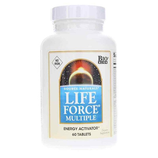 Life Force Multiple No Iron Tablets, SNN